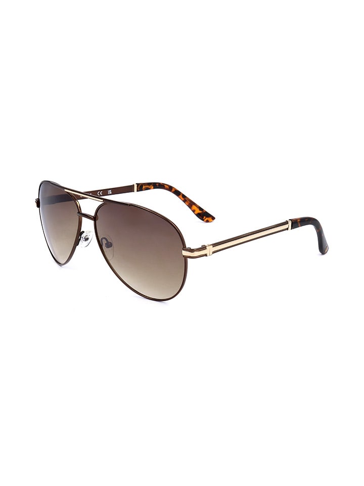 Guess Herren-Sonnenbrille in Braun günstig kaufen 61