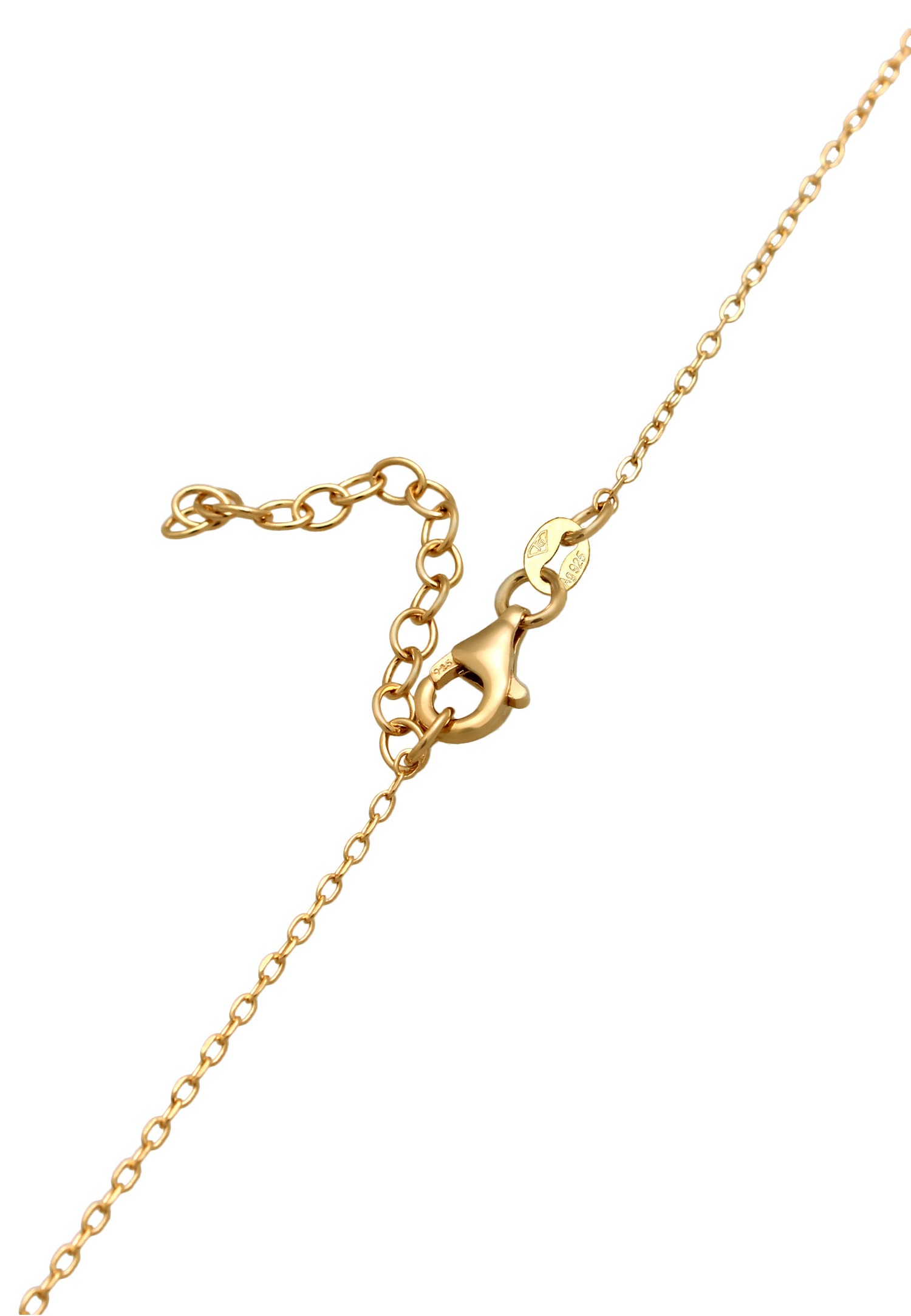 Dámsky náhrdelník Elli Elli Choker s jemnou očkovanou retiazkou zo striebra 925, minimalizmus, 36 cm