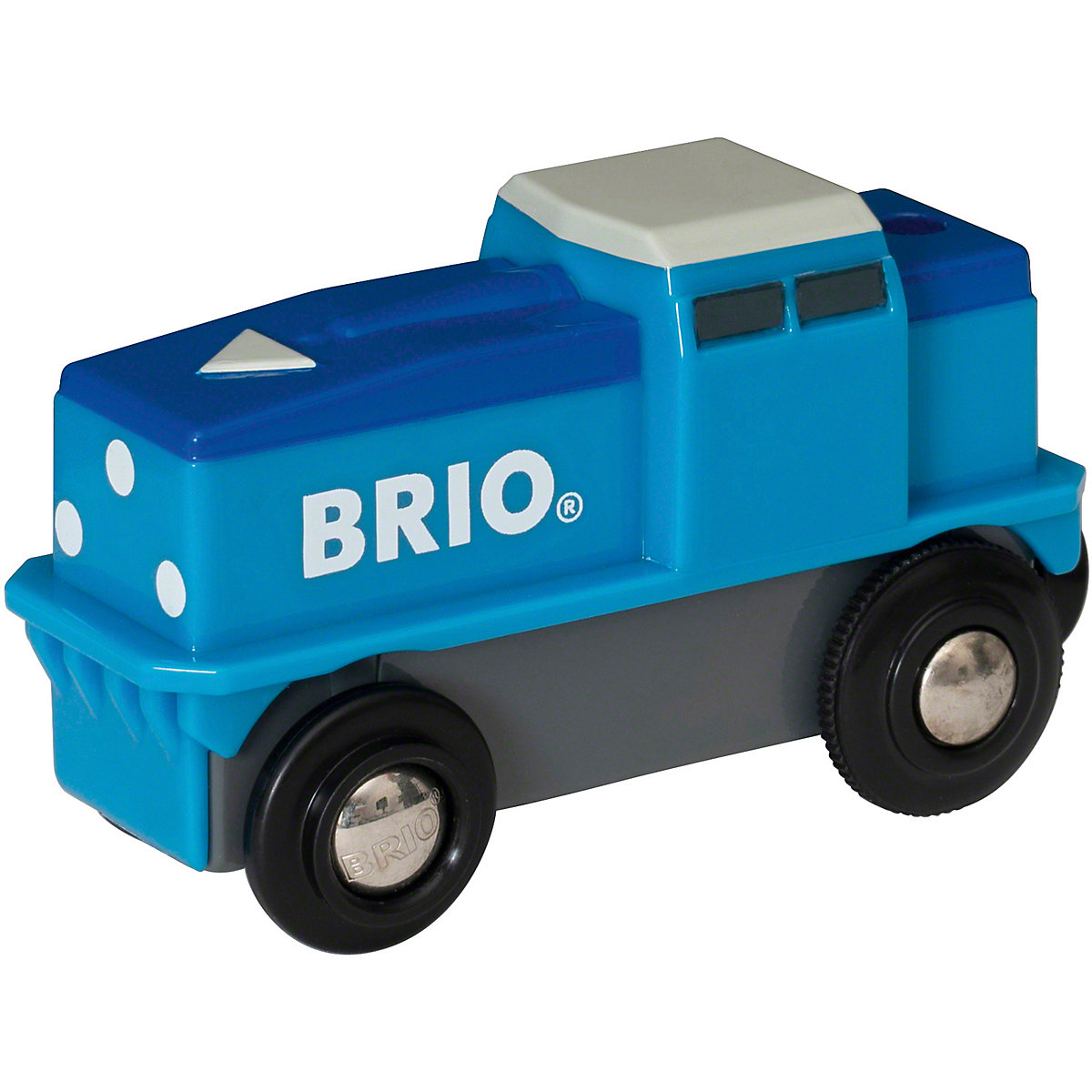 Blaue Batterie Frachtlok