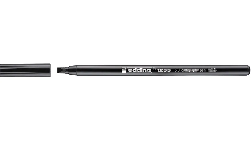 edding Calligraphy Fasermaler 1255 5mm schwarz