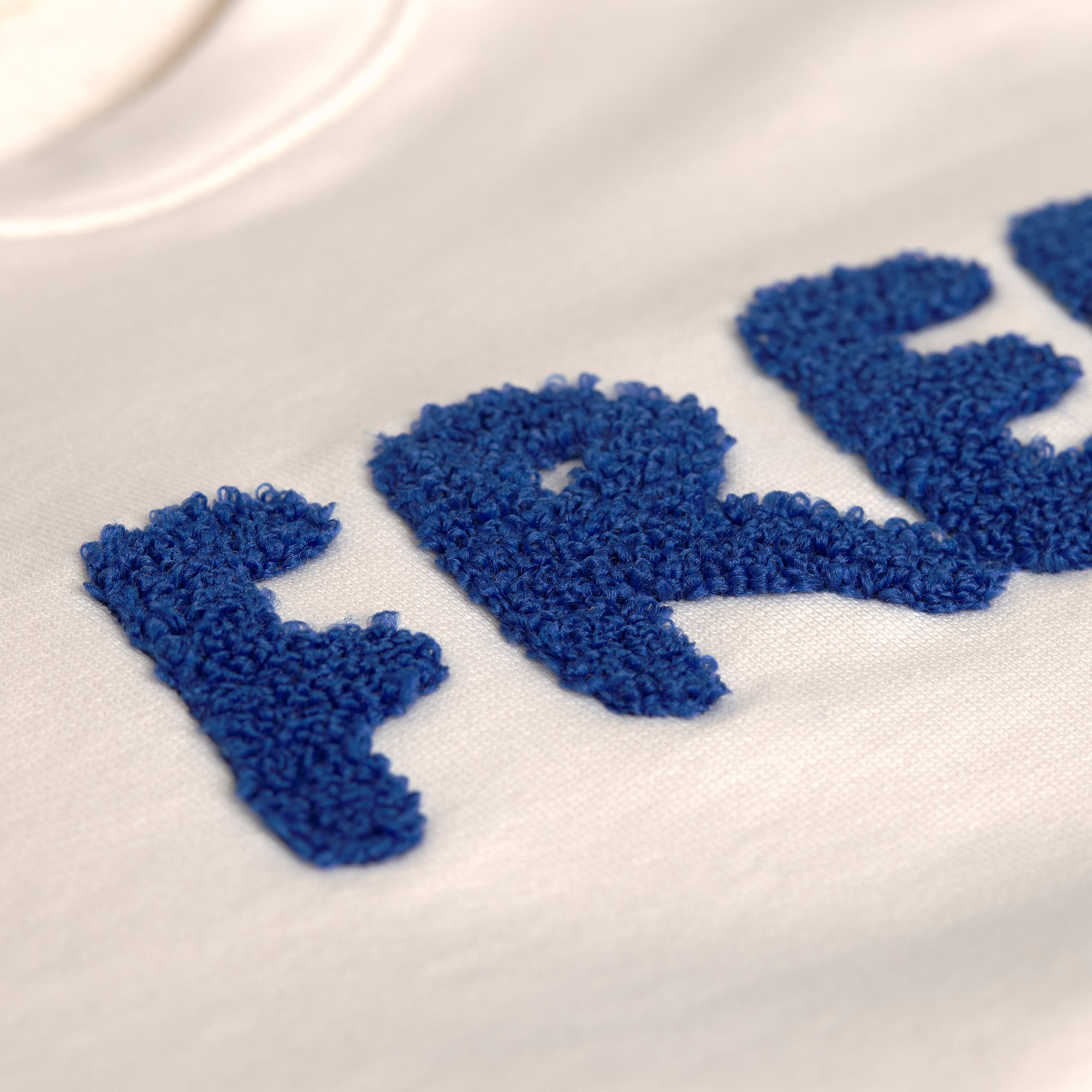 Kinder Pullover - Bio Baumwolle, Little Gang, Free Weiß