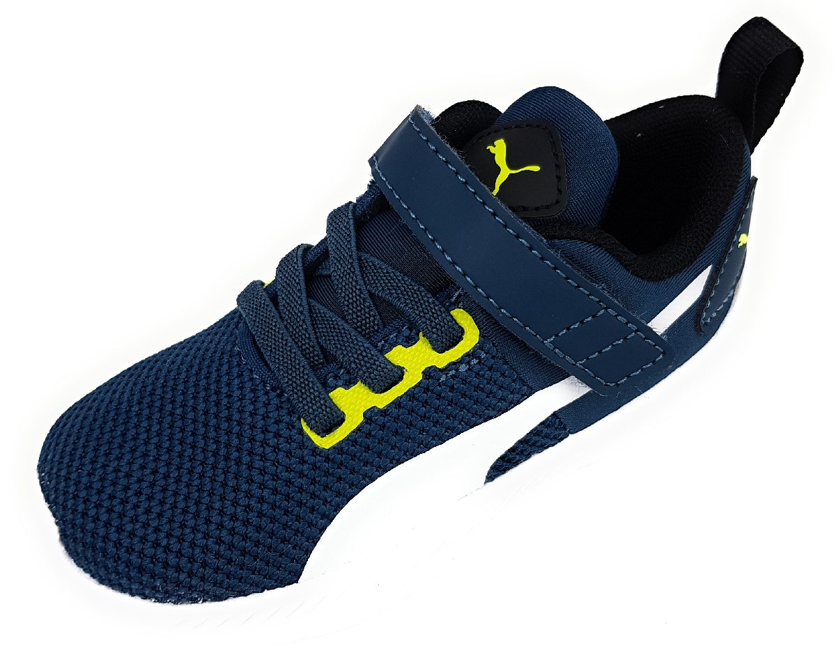 Puma Flyer Runer V Inf 192930 Blau 025 Blue/White