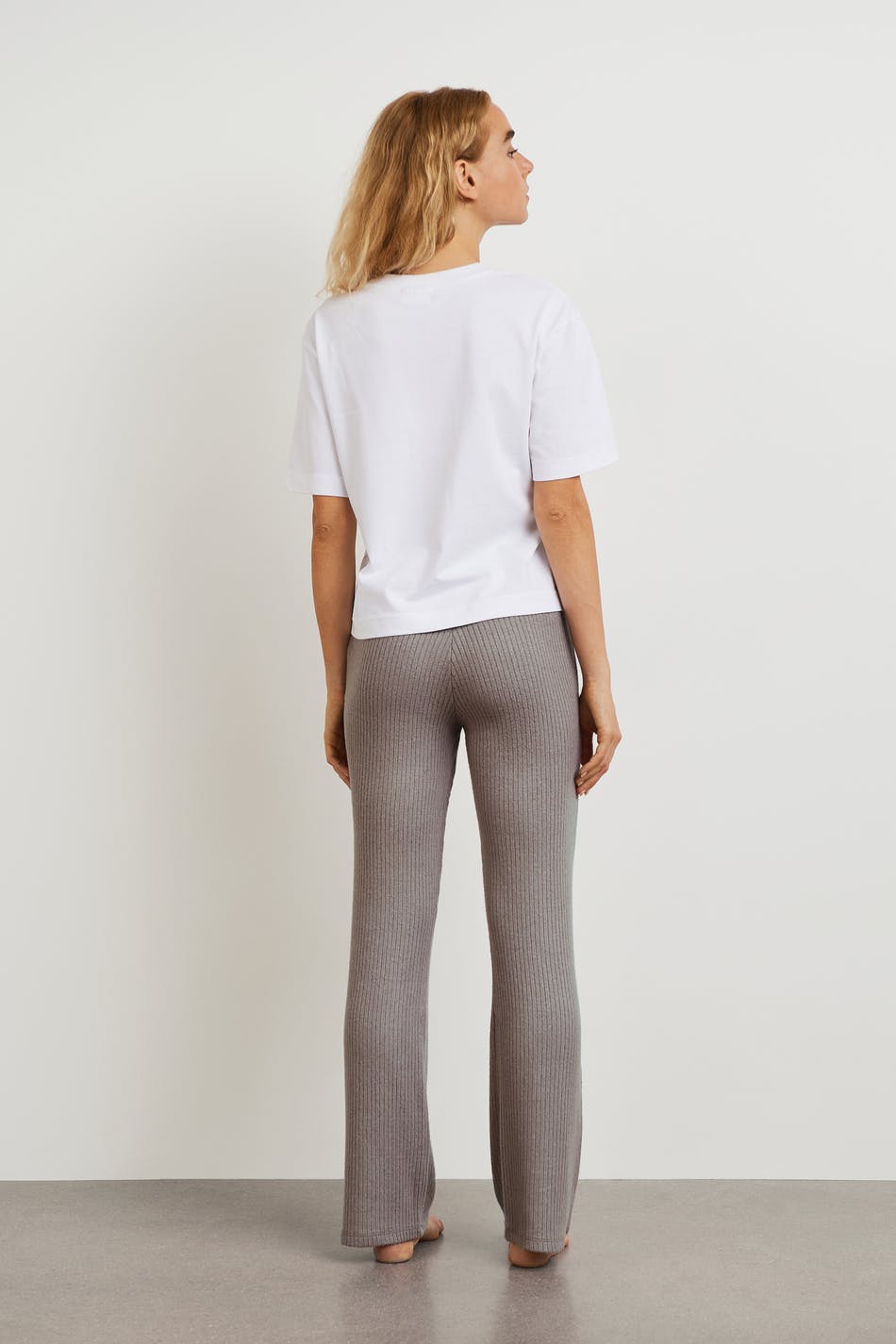 Stina rib trousers