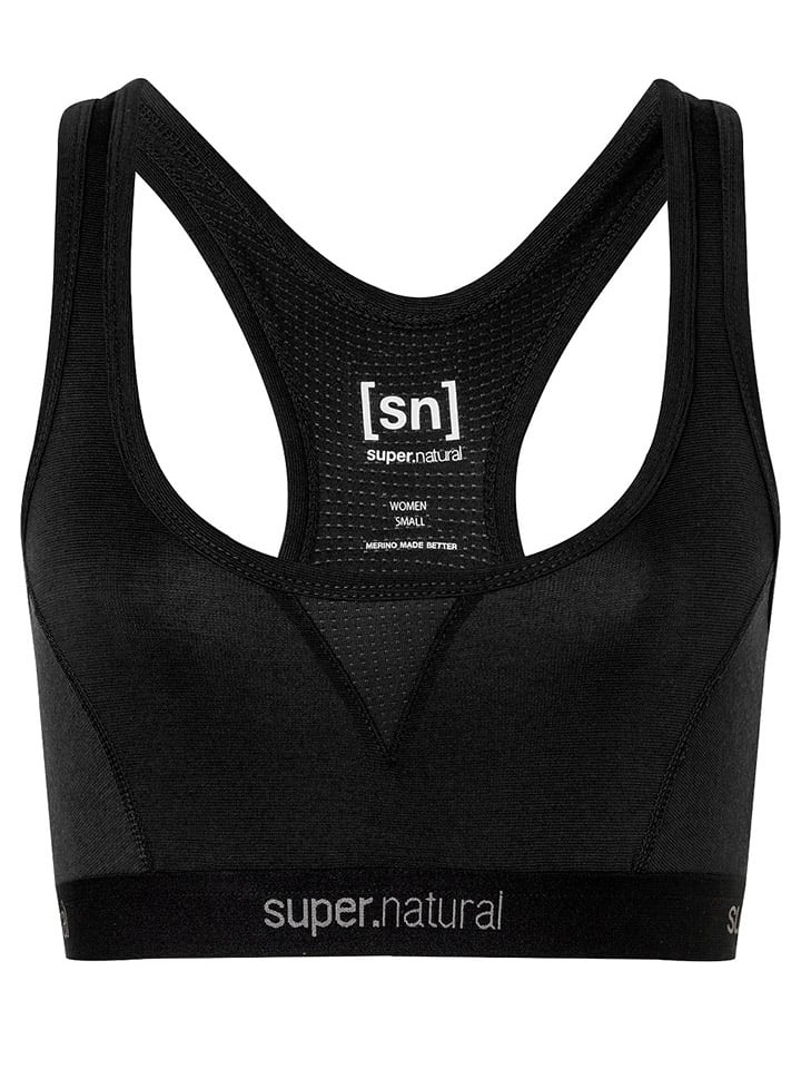 super.natural Sport-BH in Schwarz günstig kaufen