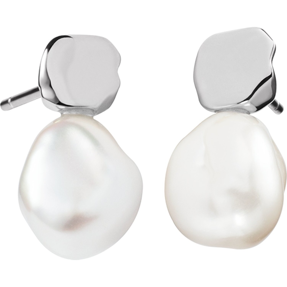 Paul Hewitt Boucles d'oreilles à fermoir à poussette Acier inoxydable recylé Boucles d'oreilles