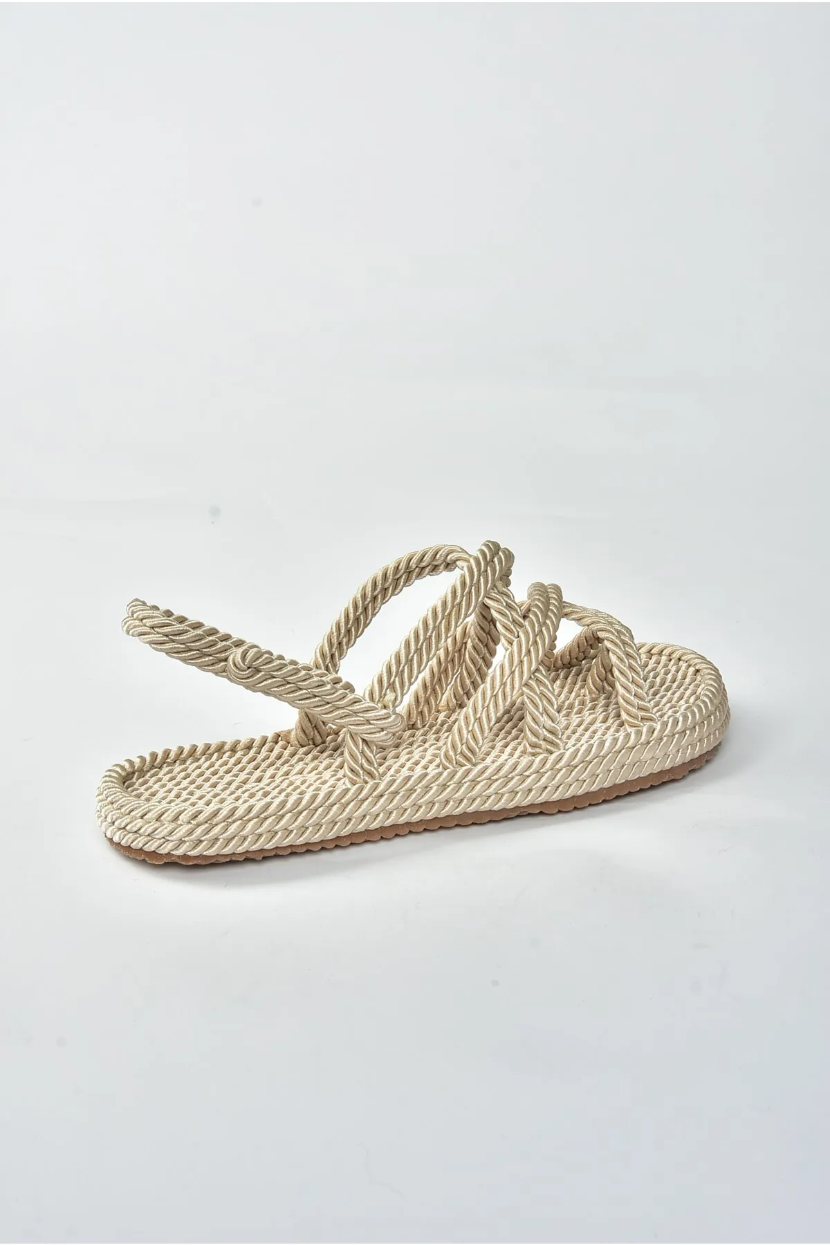 Fox Shoes  Hellbraune Damensandalen F470135104