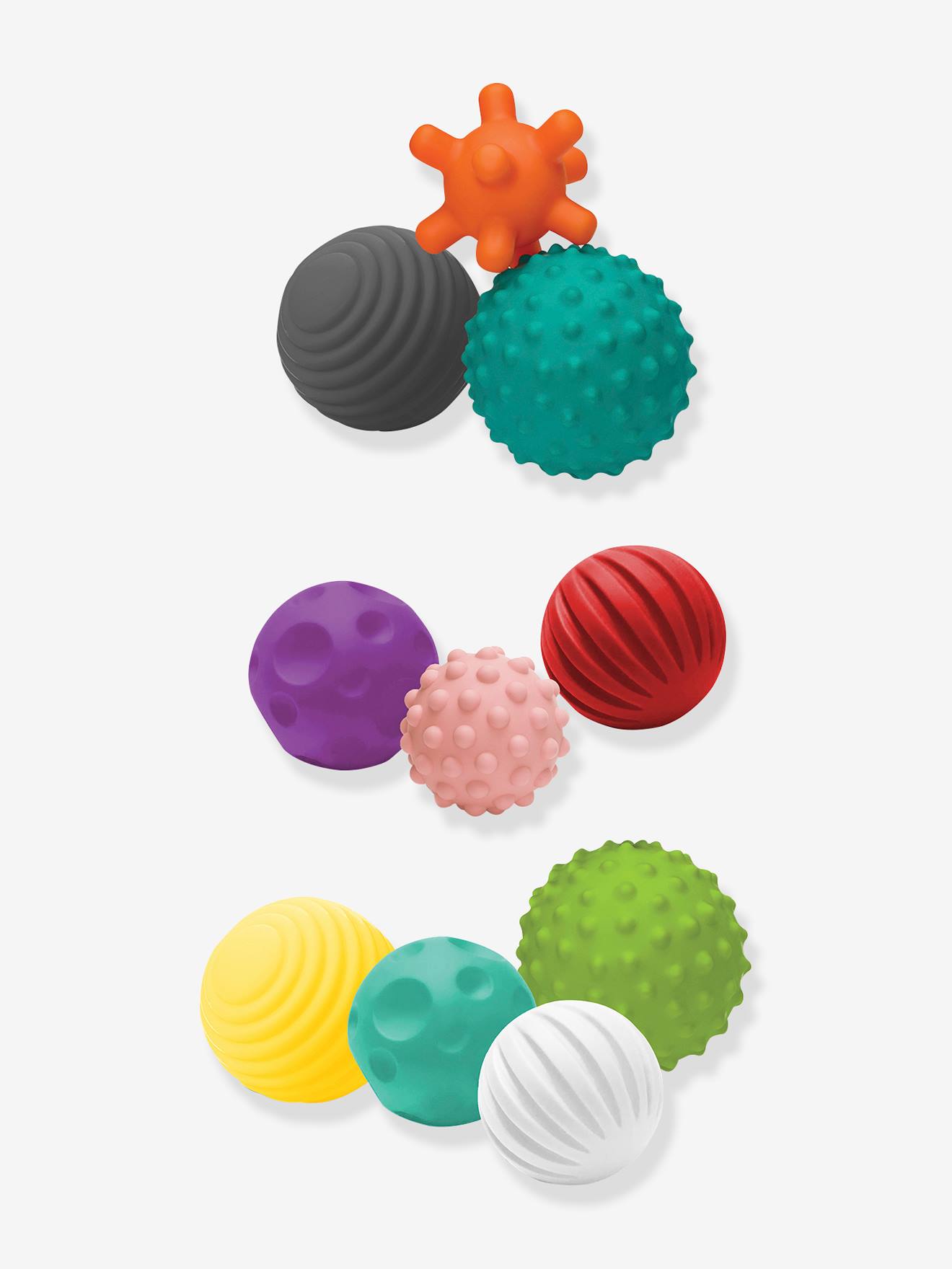 Set 10 balles Souples Sensorielles