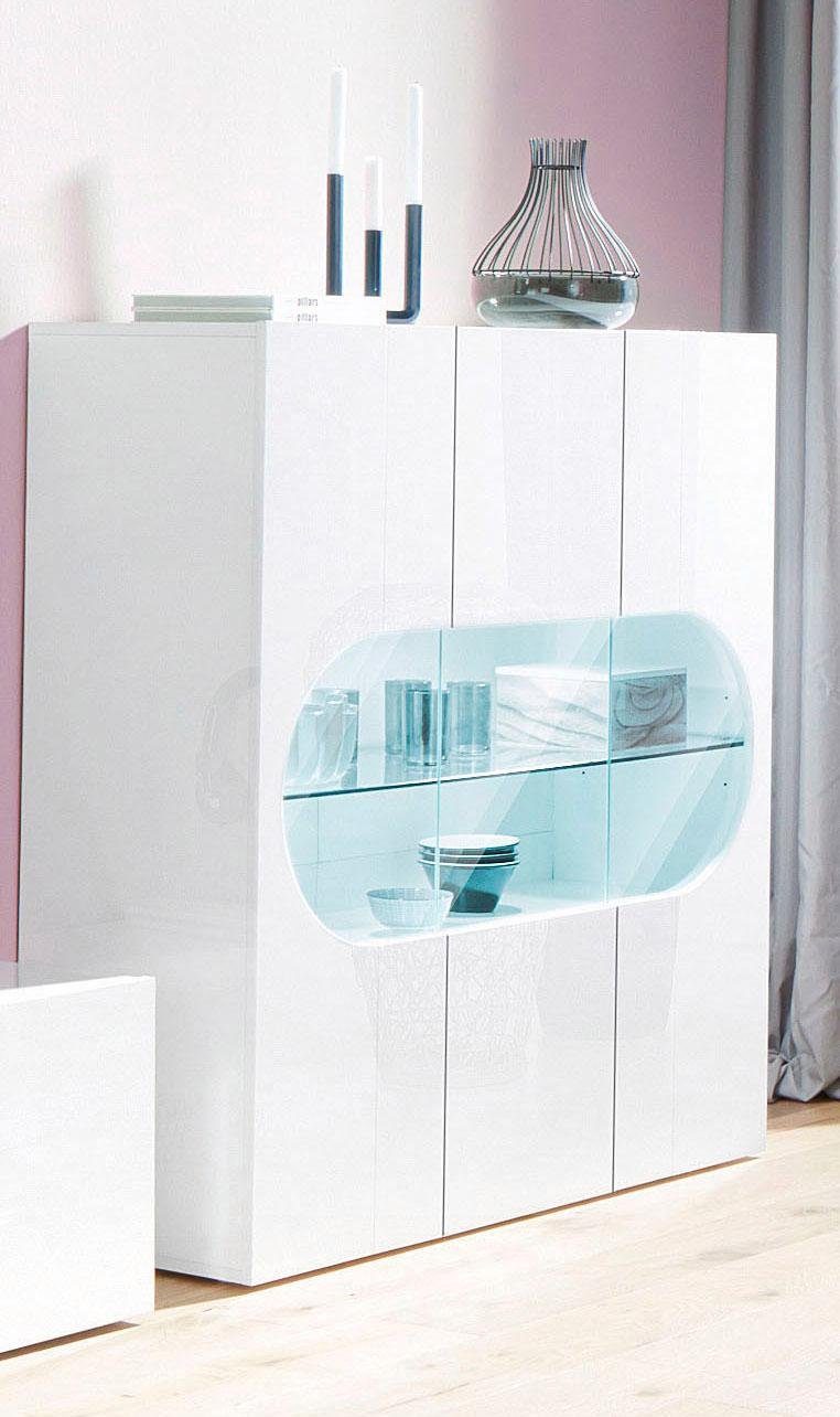 Tecnos Highboard Real, Höhe 121 cm