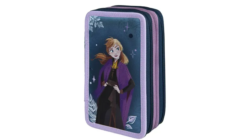 Scooli Schüleretui Triple Decker FROZEN 2 gefüllt