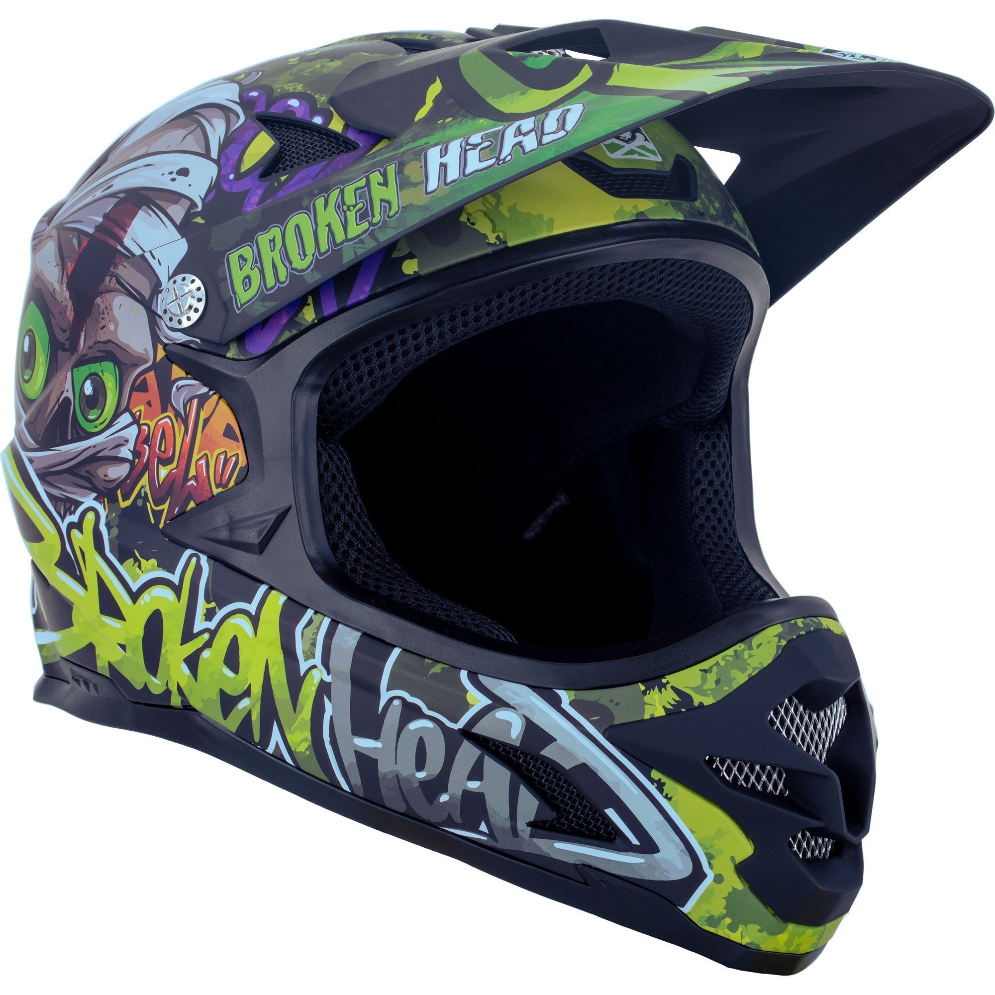 Broken Head Mountainbikehelm Headshot