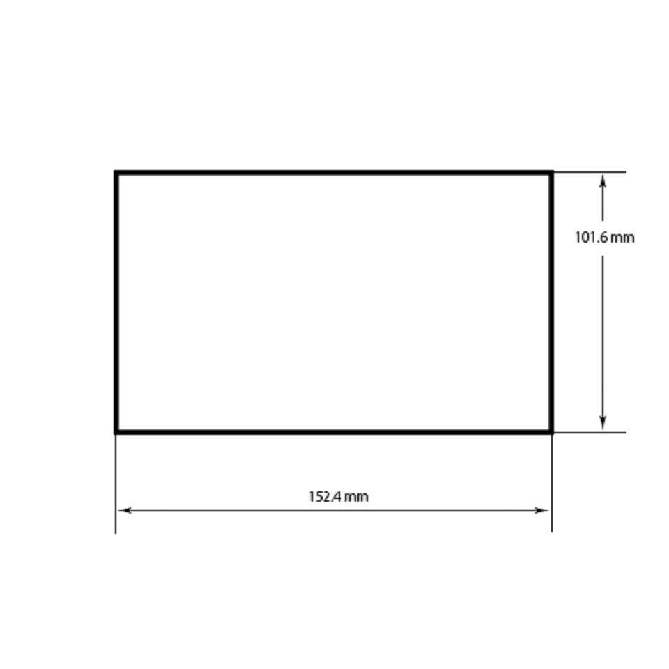 Vago-Tools 6x Versandetiketten 2000 Labels Versandlabel 76,2x101,6 mm Etiketten