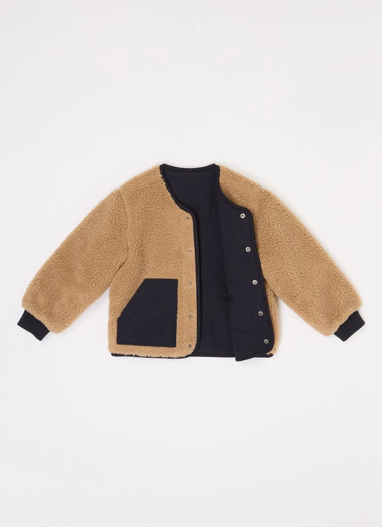 Veste réversible Tommy Hilfiger en teddy