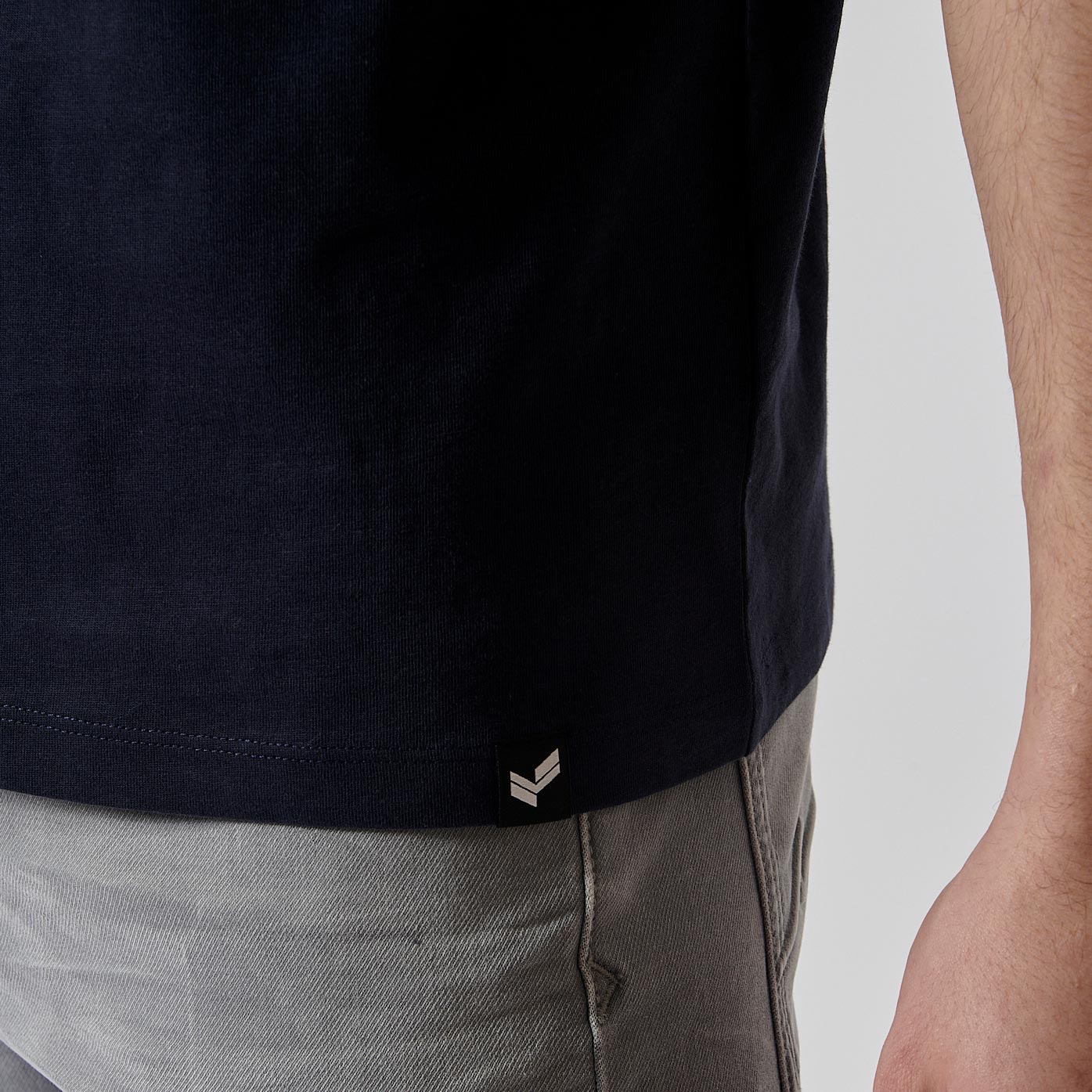 NONO   T-shirt bleu homme 100% coton