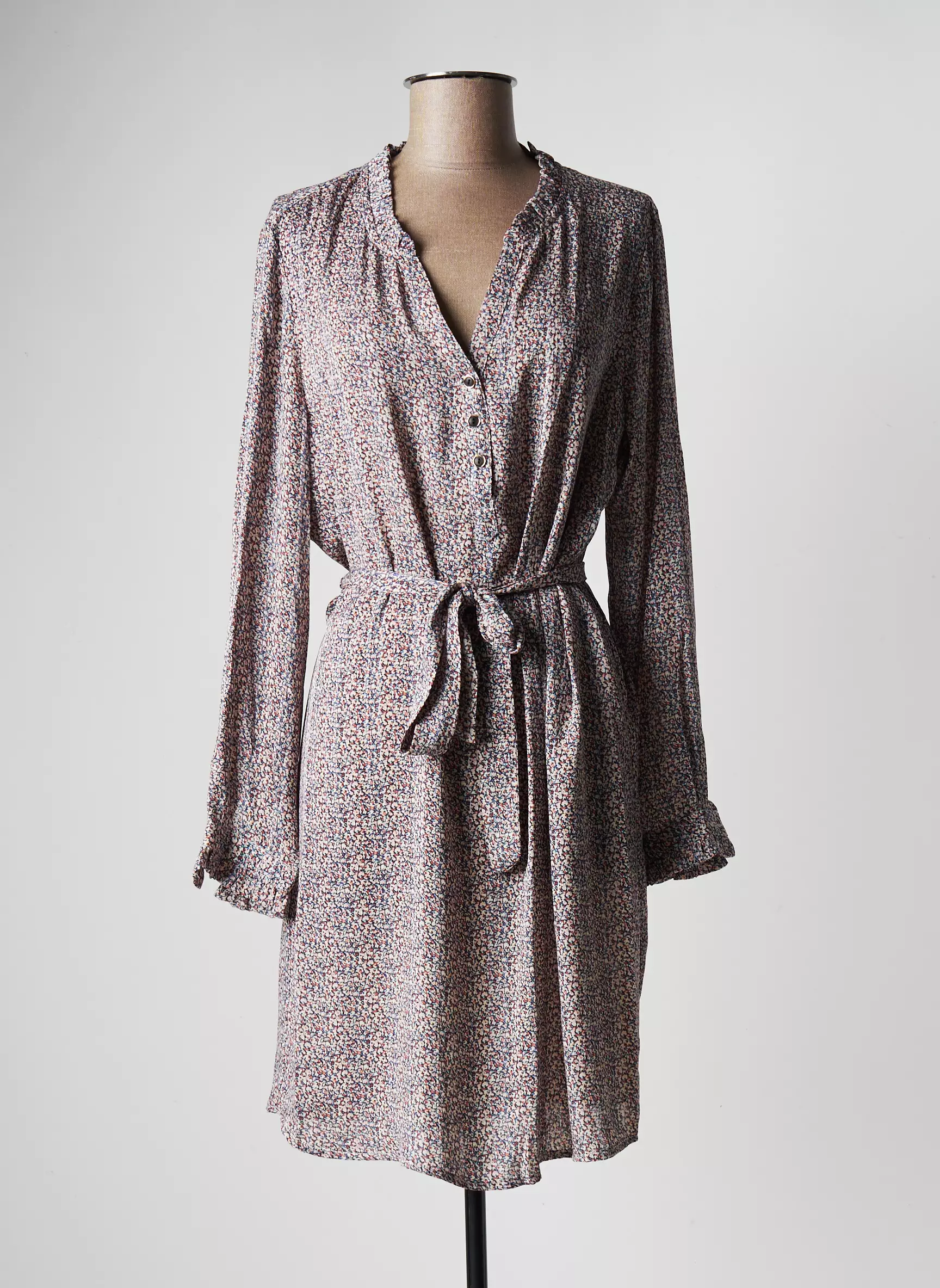 Sarah John Robes Mi Longues Femme couleur beige