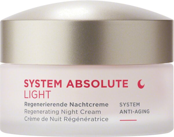 ANNEMARIE BÖRLIND SYSTEM ABSOLUTE Regenerierende Nachtcreme