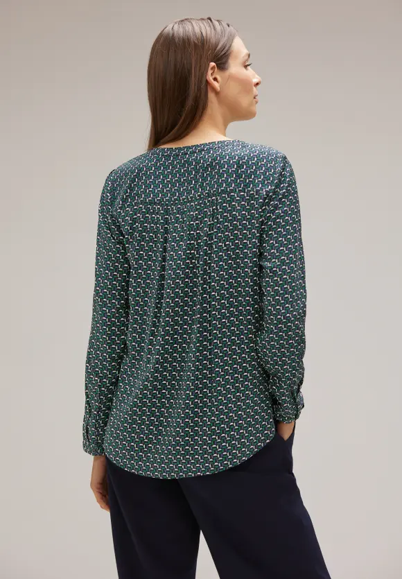 Street One Viskose Bluse mit Print