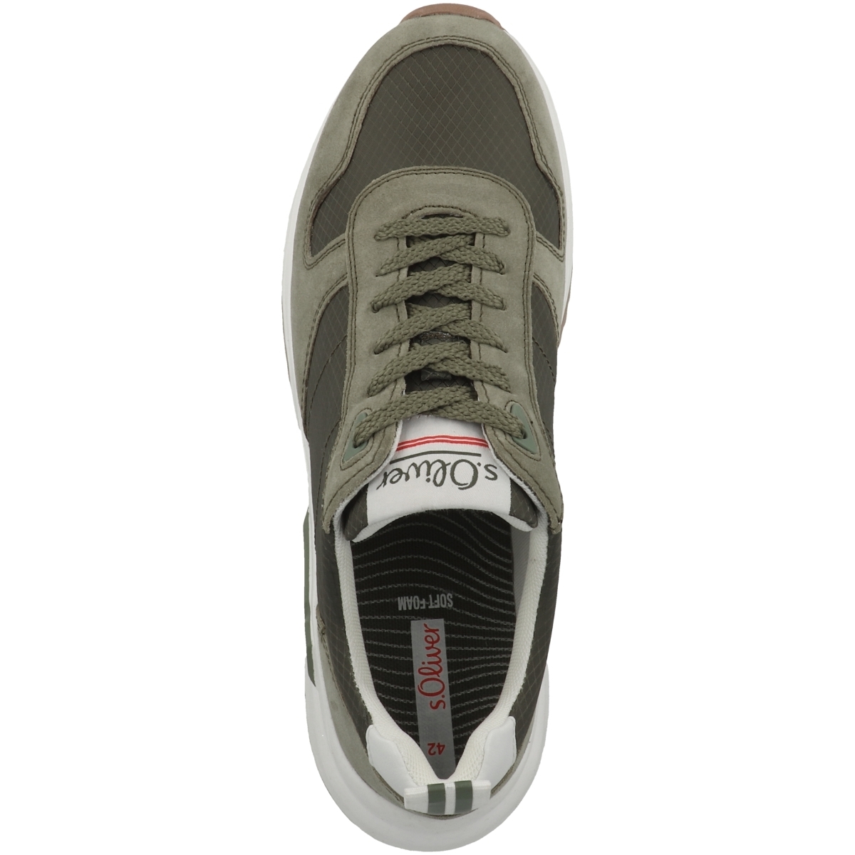 s.Oliver 5-13614-38 Sneaker Low gruen