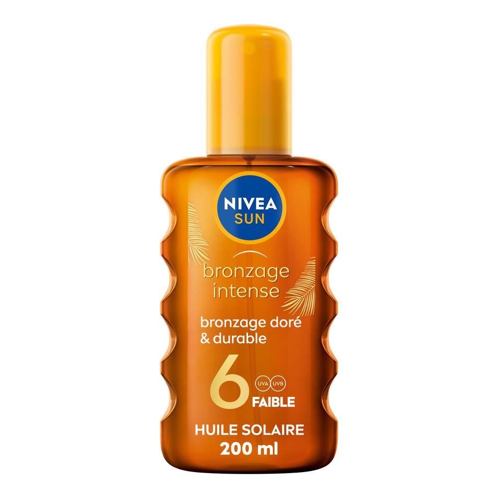 nivea Spray Huile Protecteur au Carotène FPS 6 Bronzage Intense