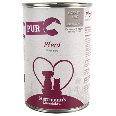 Sparpaket Herrmann's Bio-Reinfleisch 24 x 400 g