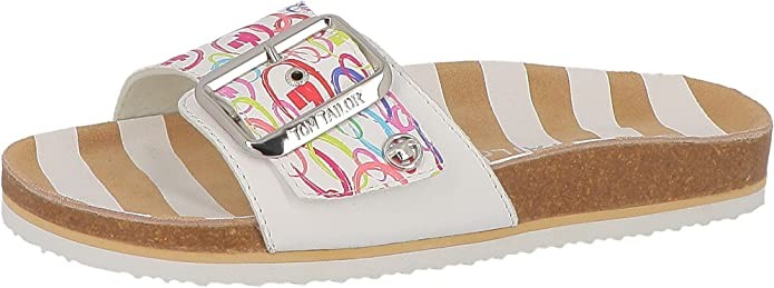 SUPREMO Komfort Sandalen weiss