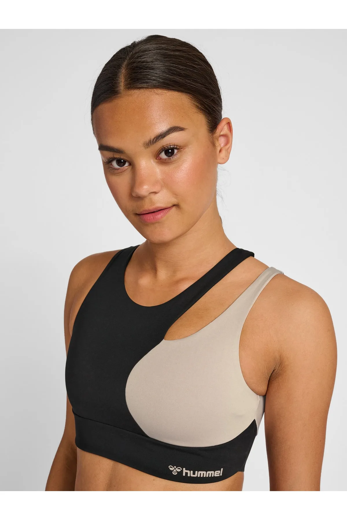 hummel  Sport-BH - Schwarz - Lizenzartikel