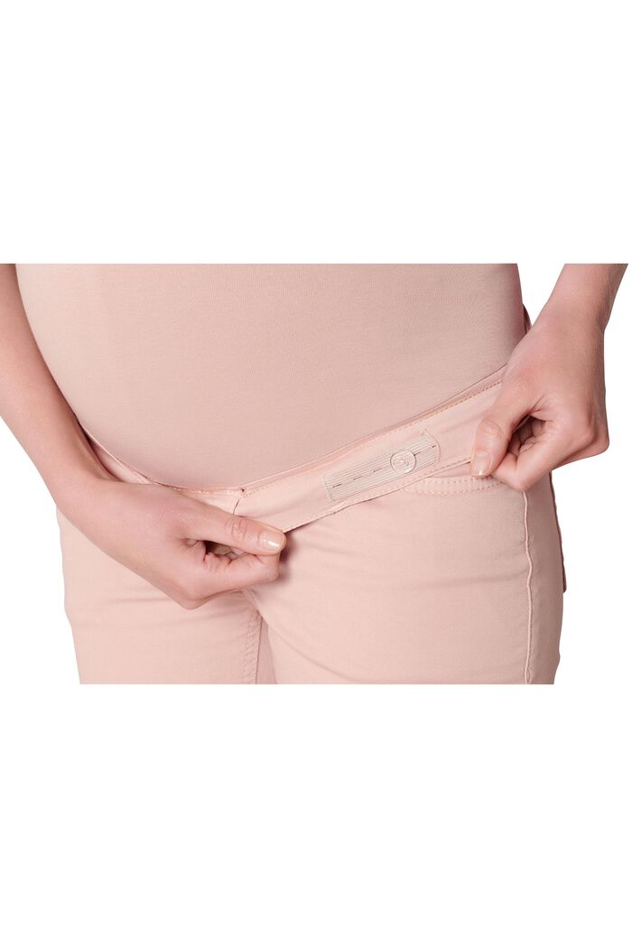 Gerade geschnittene Hose mit Überbauchbund