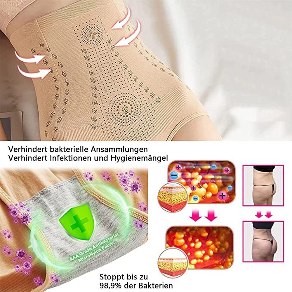 Blusmart Shaping-Body Damen Fiber Repair Shapewear (Hüftlift, warmer Palast, Bauch, Abnehmen) Für Frauen mit hoher Taille Shapewear Hüftgürtel