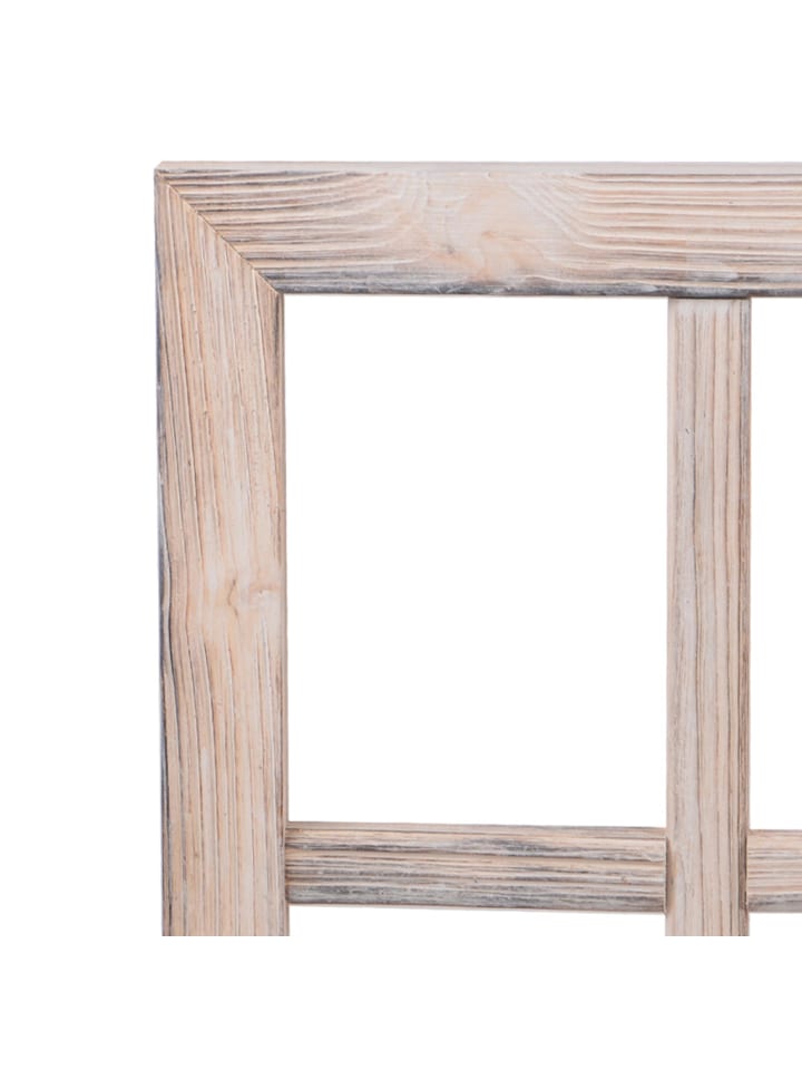 UNUS Holzfenster Dekoration Altholz in Weiß günstig kaufen onesize