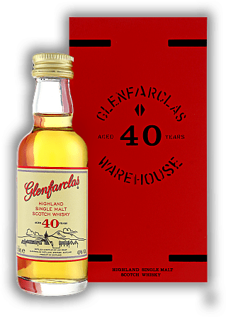 Glenfarclas 40 Years Red Warehouse Door Edition 43% 0,05 Liter Glenfarclas 40 Years Red Warehouse Door Edition 43% 0,05 Liter Streng limitierte Edition.Lassen Sie diesen Whisky etwas atmen oder fügen sie ein bis zwei Tropfen Wasser hinzu, damit er s