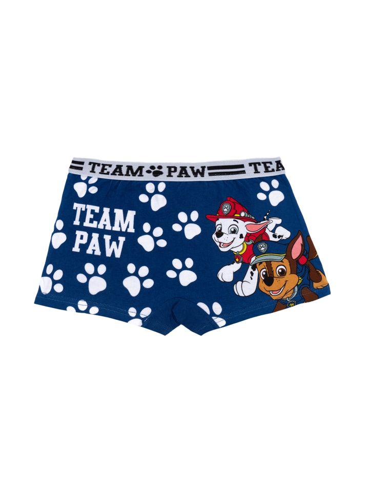 Paw Patrol PAW PATROL Jungen 4er Pack Boxershorts in blau günstig kaufen