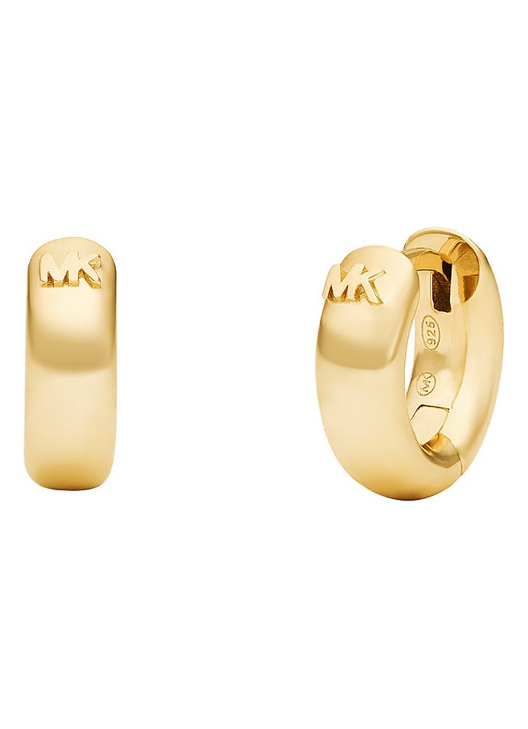 Michael Kors Premium gold-plated hoop earrings MKC1599AA710