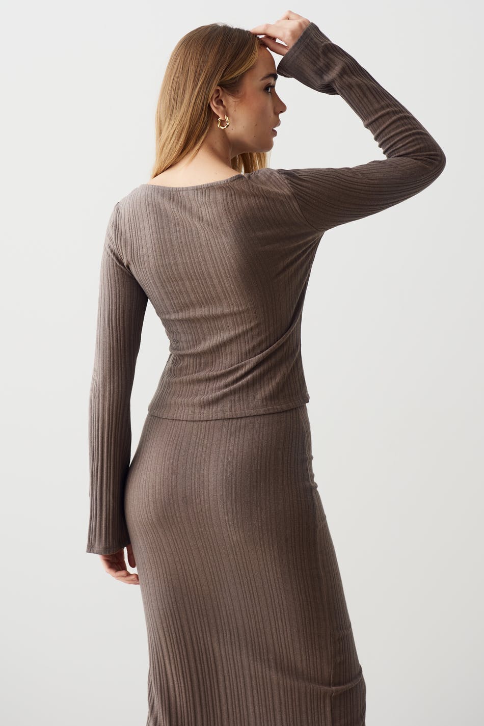 Jersey rib top