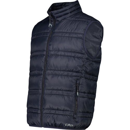 HERREN WESTE MAN VEST SNAPS HOOD