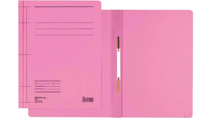 LEITZ Pappschnellhefter A4 pink