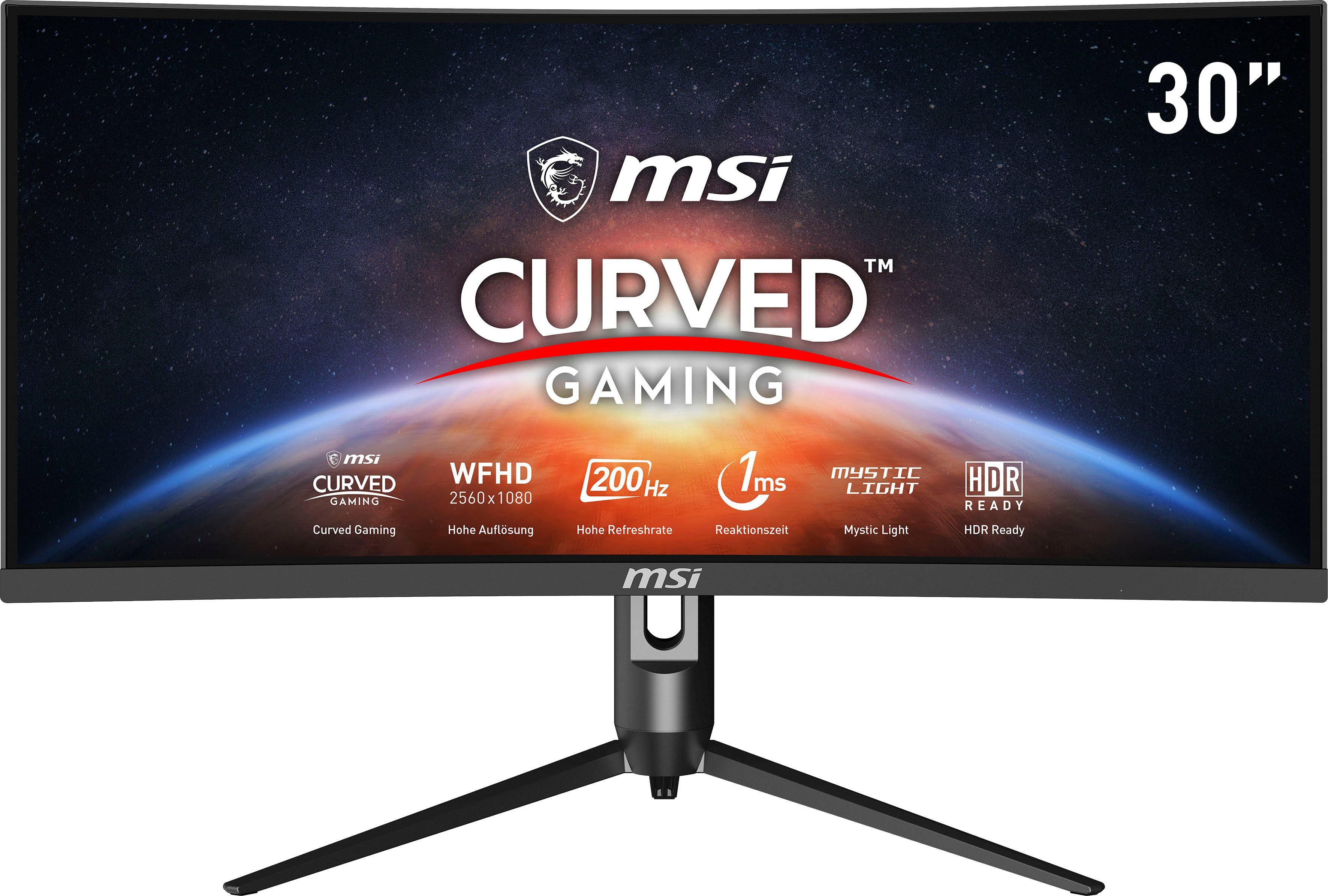 MSI Optix MAG301CR2 Curved-Gaming-LED-Monitor (76 cm/30 