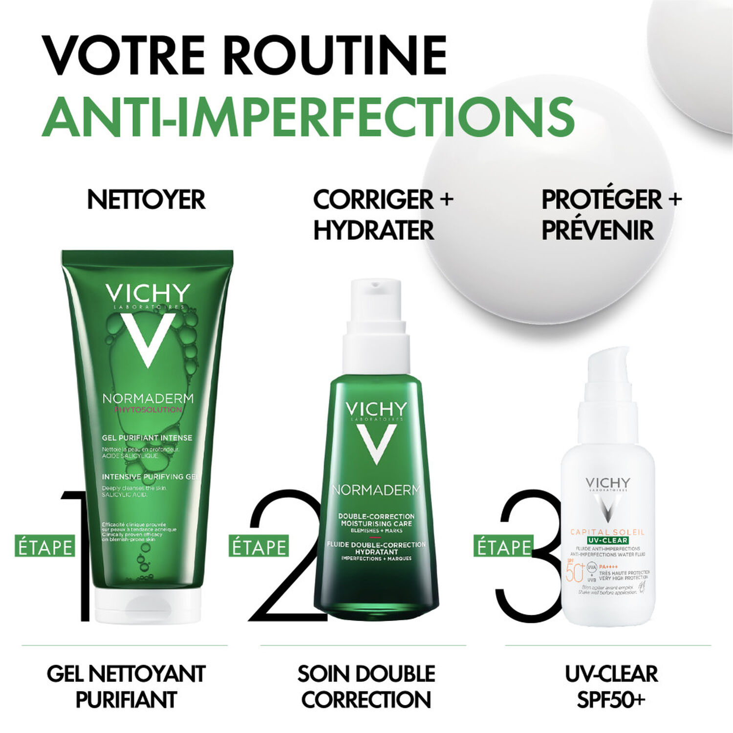 Vichy Normaderm Phytosolution Soin Anti-Imperfections 50 ml