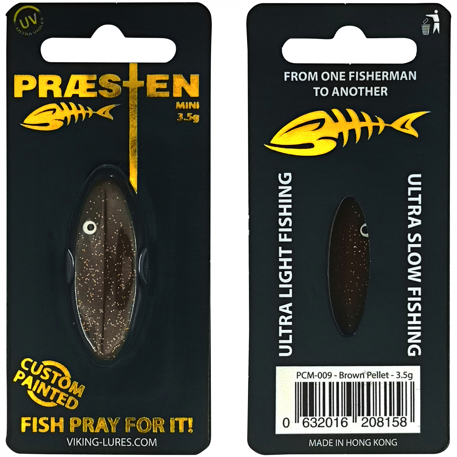 OGP Inlineköder Præsten Mini (Brown Pellet)