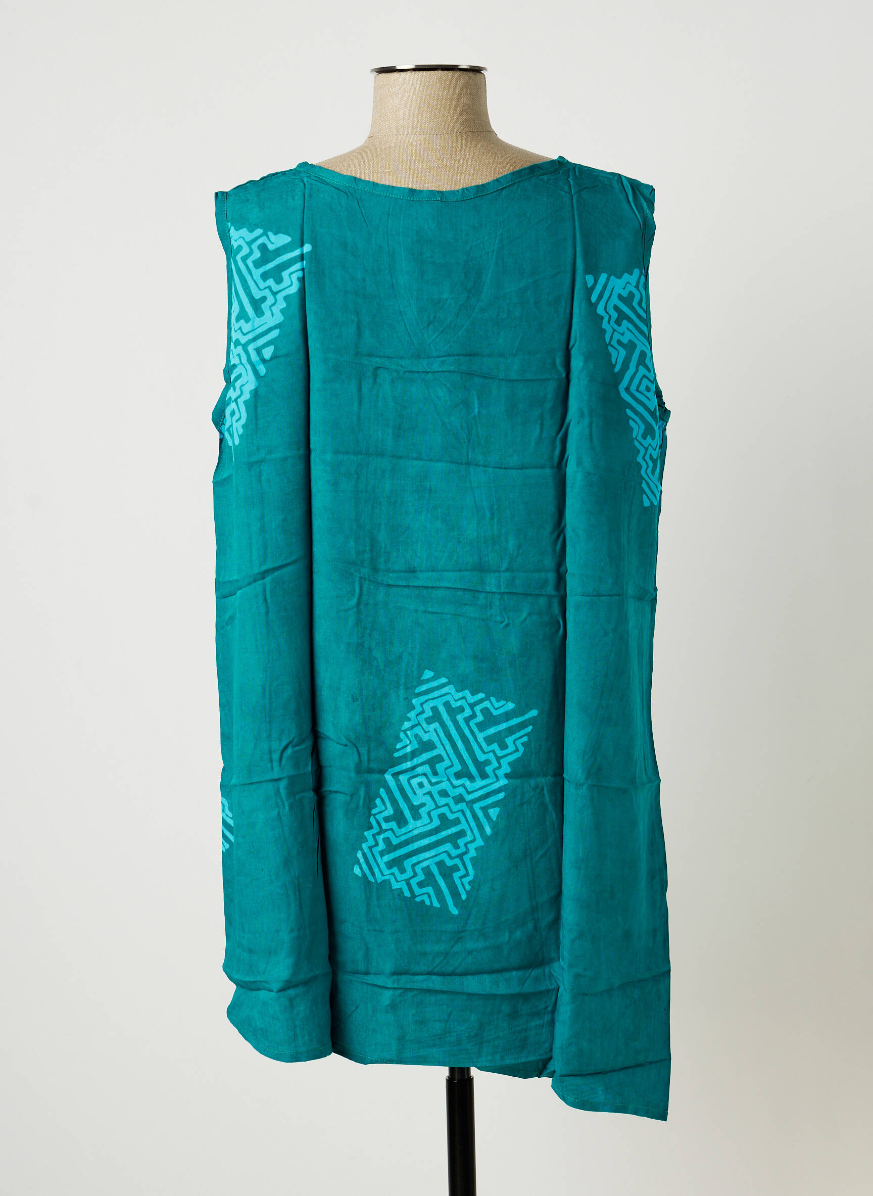 Dou Dou S Tuniquesansmanche Femme couleur vert