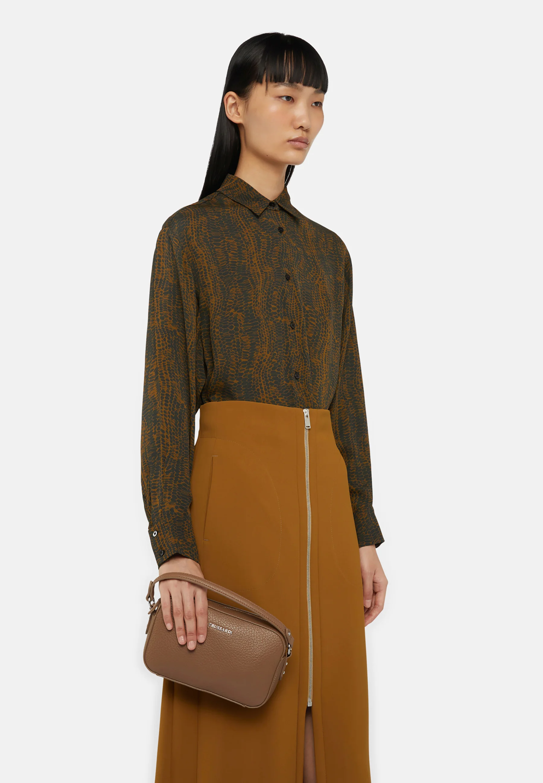 Trussardi NEW LISBONA GRAIN - Bolso para cámara