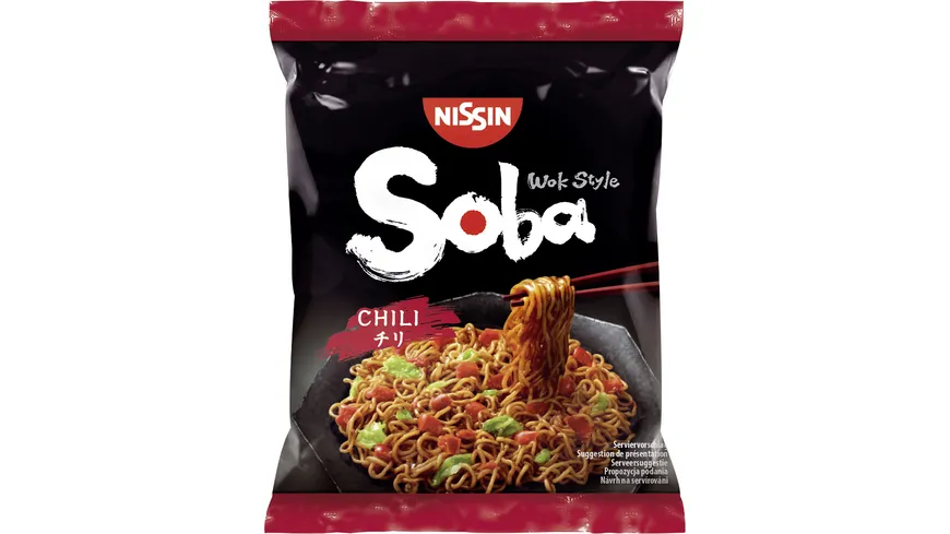 Nissin Soba Bag Chili 111 g