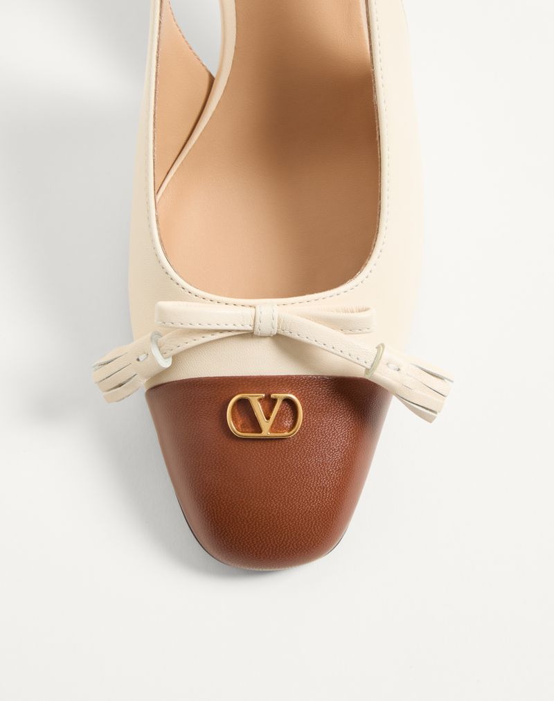 Bomba Slingback de pele de cabra Valet Du Roi 60 mm