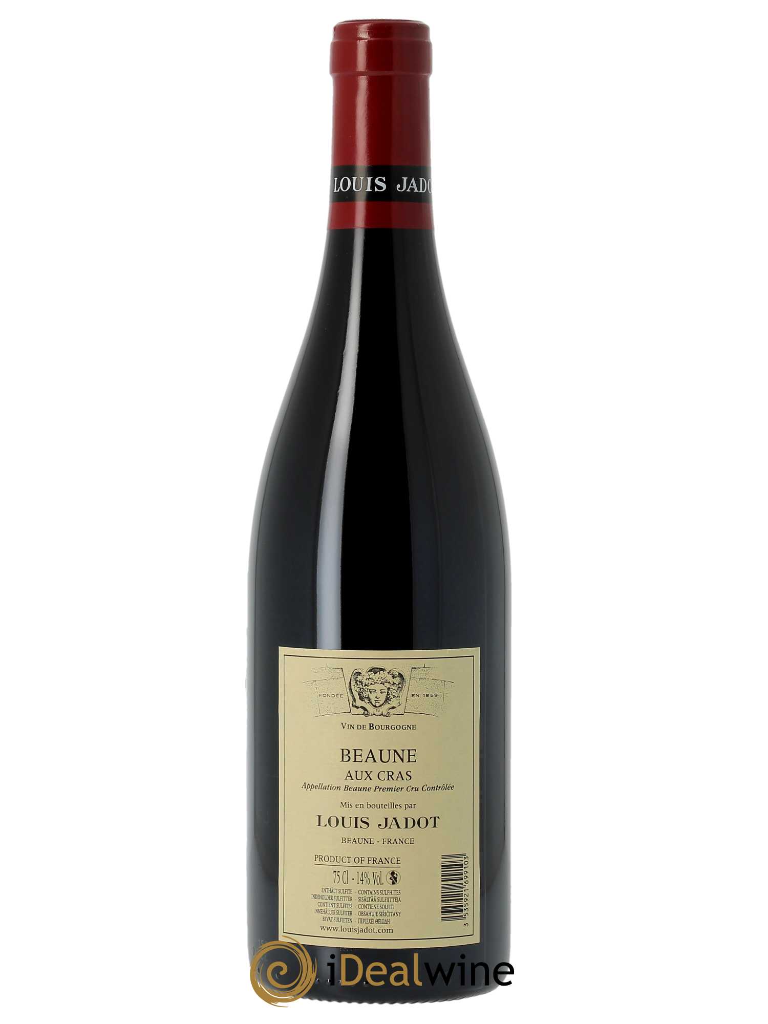 Beaune 1er Cru Aux Cras Domaine Gagey - Louis Jadot  2020 - Lot de 1 Bouteille