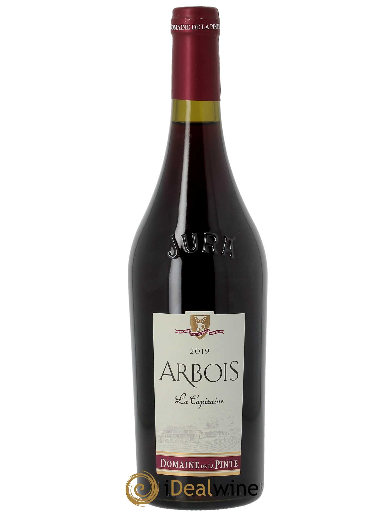 Arbois La Capitaine Domaine de la Pinte  2019 - Lot de 1 Bouteille
