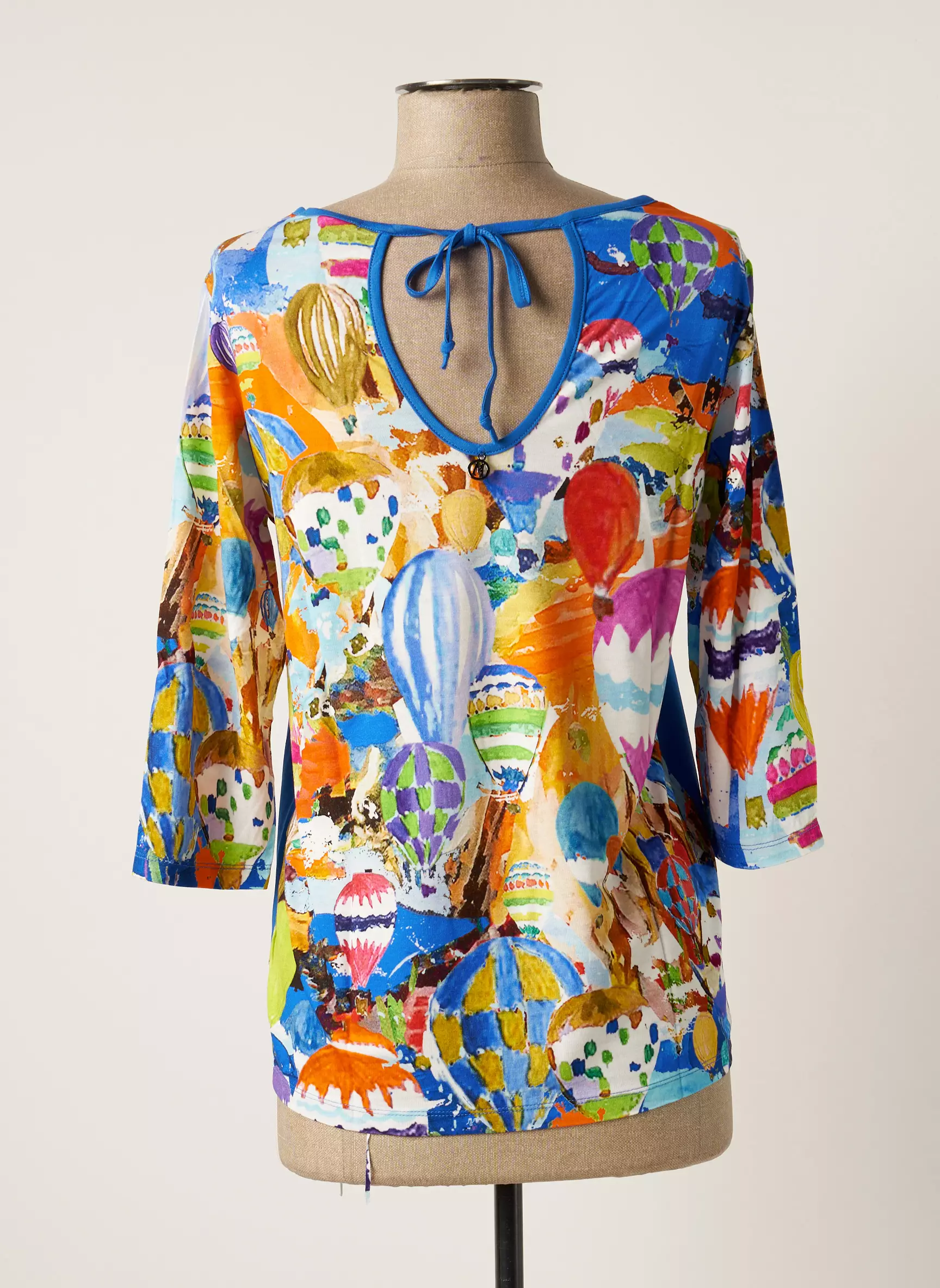 Maloka Tops Femme couleur bleu