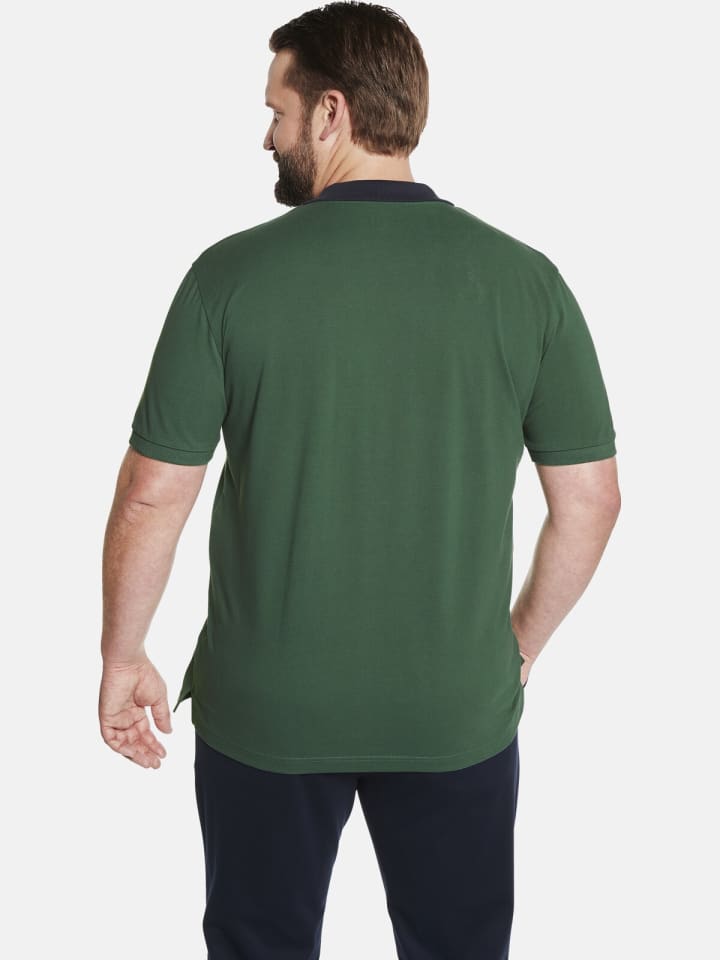 Charles Colby Poloshirt EARL GILES in dunkelgrün günstig kaufen