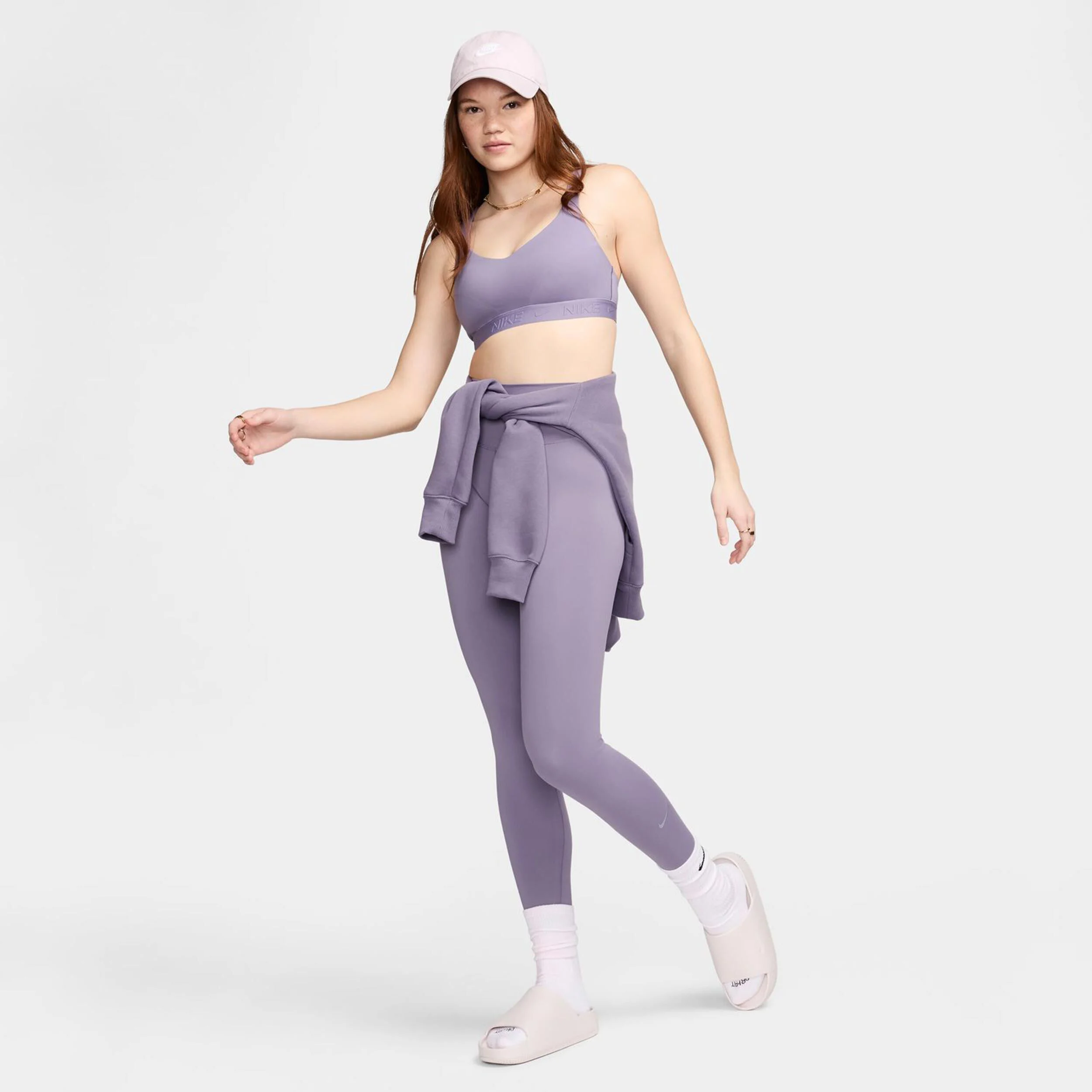 Dri-Fit One High-Waisted Tight Damen - Flieder