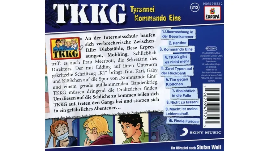 212/Tyrannei Kommando Eins