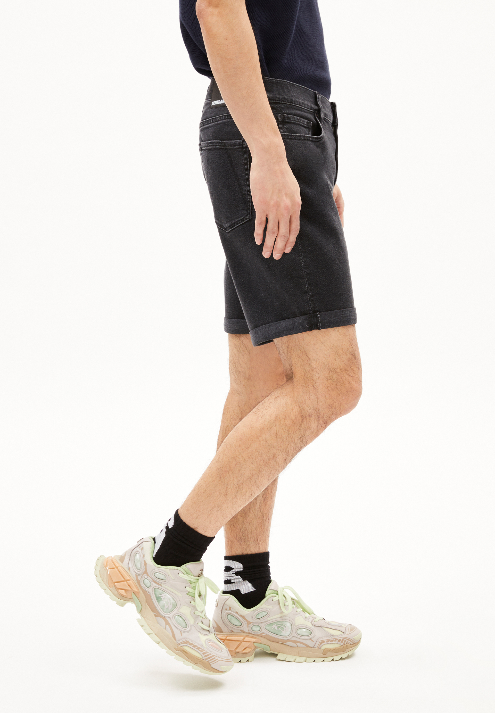 Jeans Shorts aus recyceltem Baumwoll Mix
