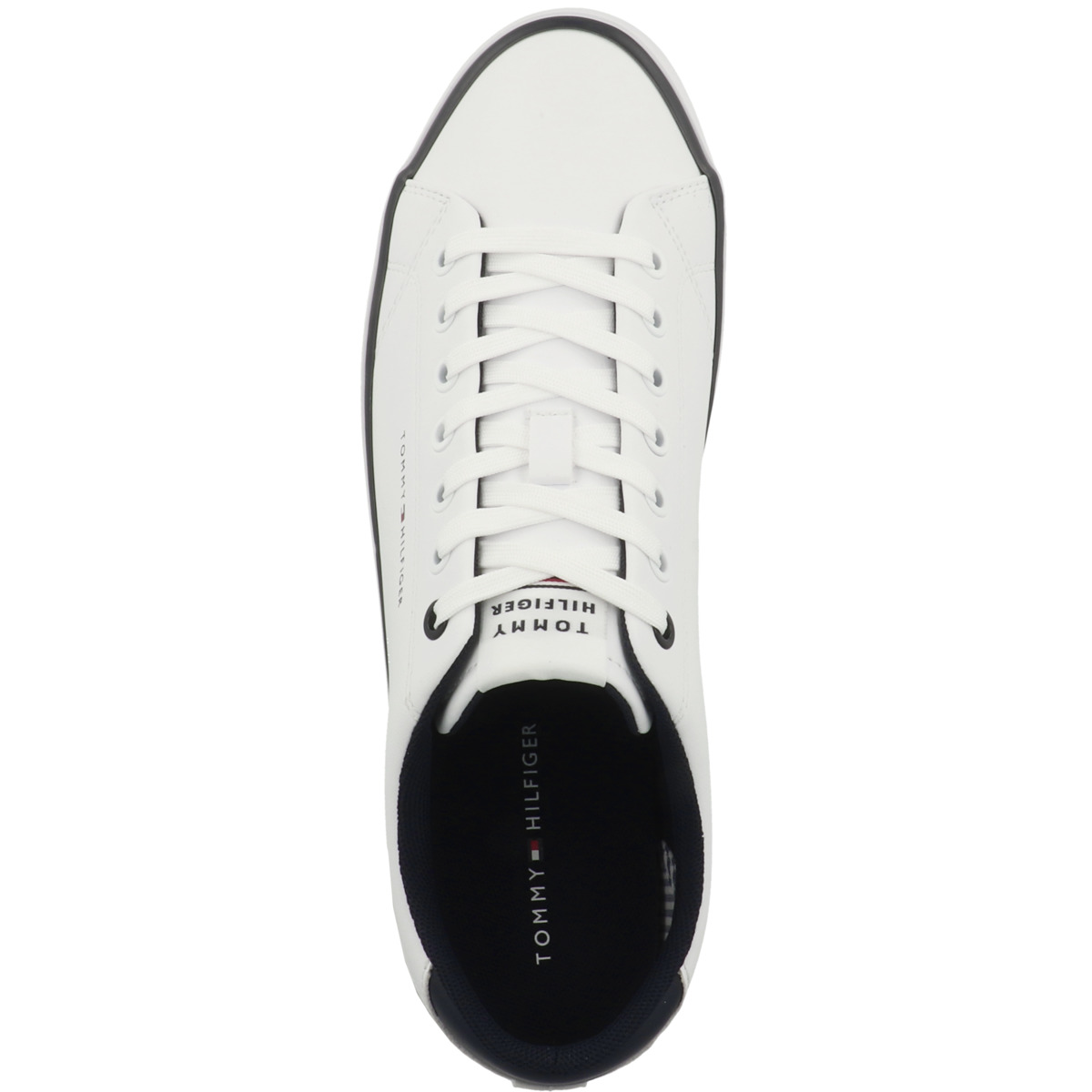 Tommy Hilfiger Hi Vulcanized Core Low Leather Sneaker Low weiss