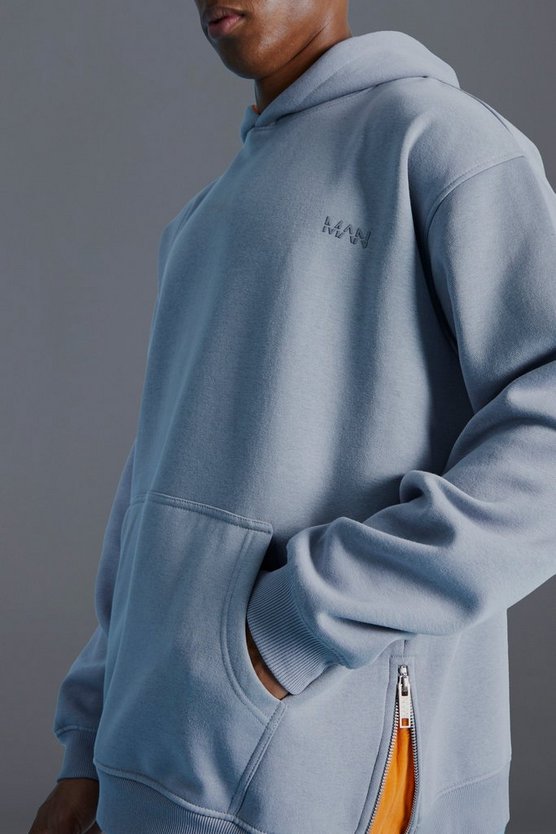 Man Active Oversize Hoodie